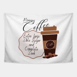 Morning Coffee Drink Beverage Tapestry