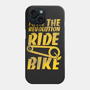 Ride a Bike tshirt , Funny statement shirt Phone Case