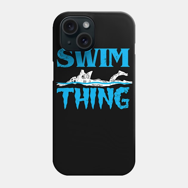Mens Swim Thing Swimming Phone Case by atomguy