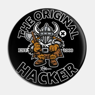 Meet Viking The Original Hacker 1066 Pin