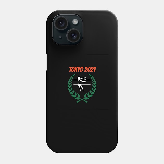 Volleyball Tokyo 2021 Olympics Phone Case by Slick T's