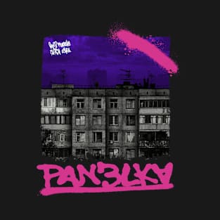 POST-SOVIET PANELKA // Typical russian panel houses T-Shirt