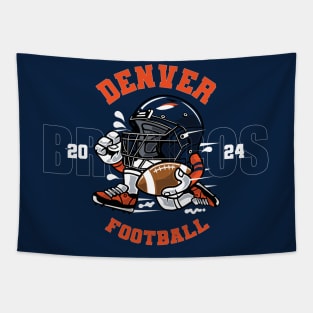 Denver Football Tapestry