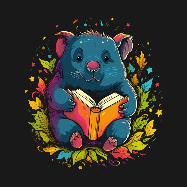 Wombat Reads Book by JH Mart