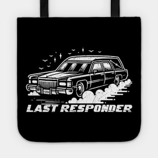 Last Responder // Hearse Retro Design Tote