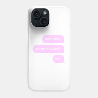 Sometimes all i think about is you | heat waves - glass animals | mcyt tiktok Phone Case