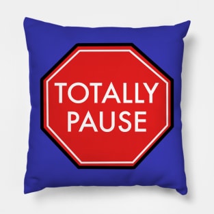 Interpretational Stop Sign Pillow