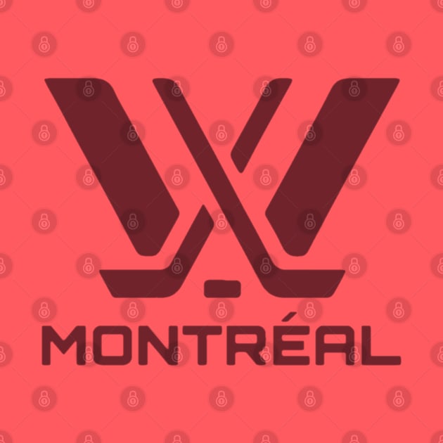 🏒 PWHL - MONTREAL 🏒 by INLE Designs