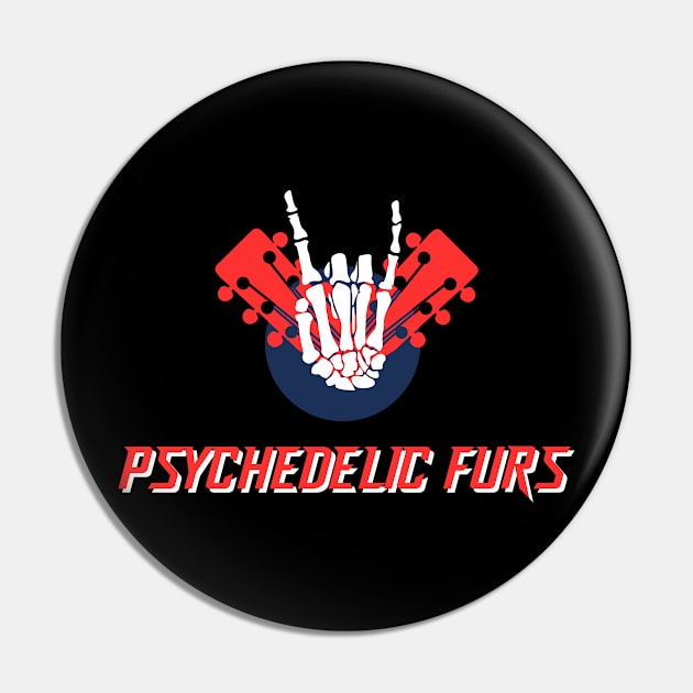 Psychedelic Furs Pin by eiston ic