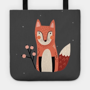 Kids' Nursery: Foxes, Trees, Whimsy Tote