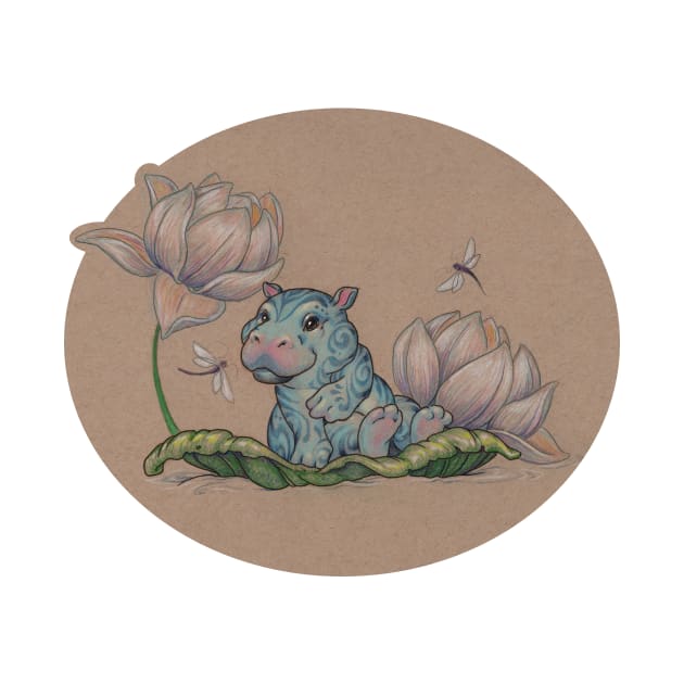 Very Small Lotus Hippo by justteejay