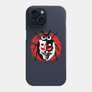 Devil beetle black Phone Case