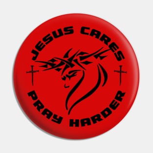 Jesus Cares by Lifeline Pin