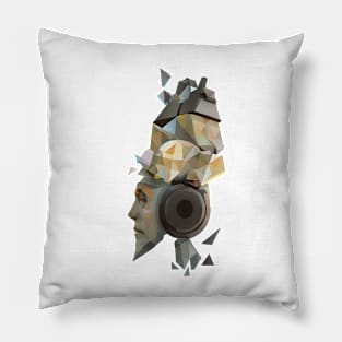 abstract face Pillow