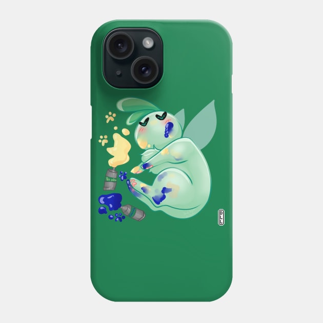 Bululu as a Painter Phone Case by darklightlantern@gmail.com