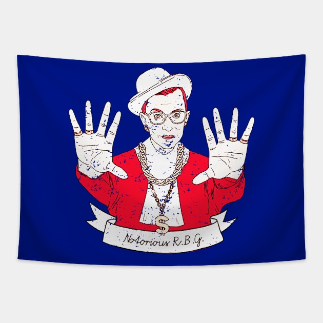 Notorious Rbg Tapestry by iceiceroom