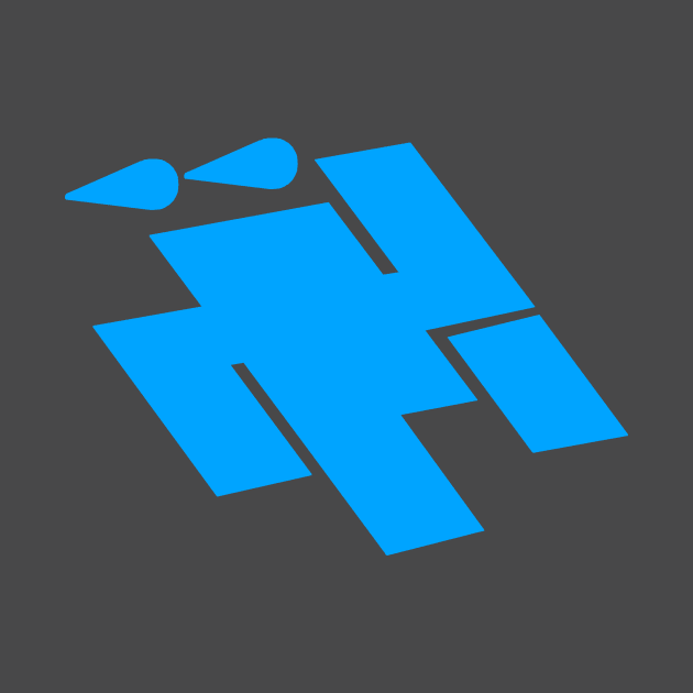 Wet Floor logo (Blue) by electrokoda