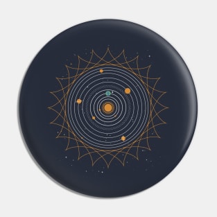 Sol System Explorer Pin