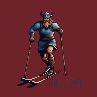 Viking Cross Country Skier T-Shirt