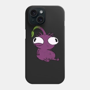 purple pikmin being a purple pikmin Phone Case