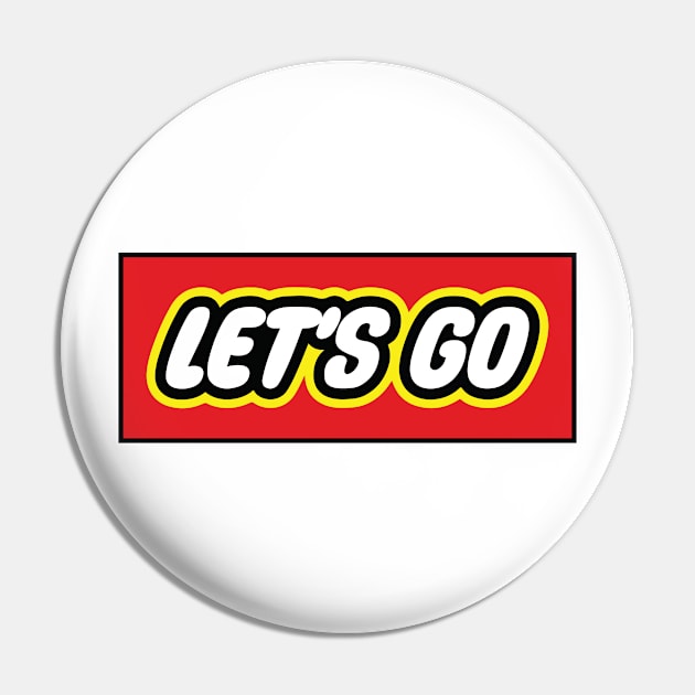 LET'S GO Pin by encip