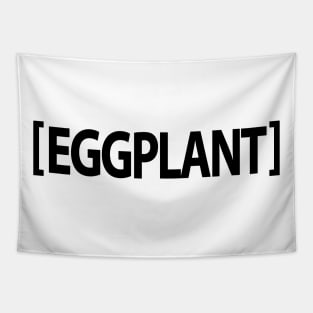 Eggplant Emoji Tapestry