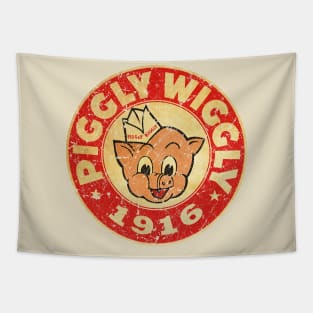 piggly wiggly vintage 1916 Tapestry