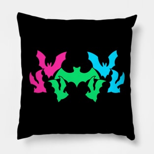 Pride Bats Polysexual Pillow