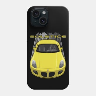 Pontiac Solstice GXP Coupe - Yellow Phone Case