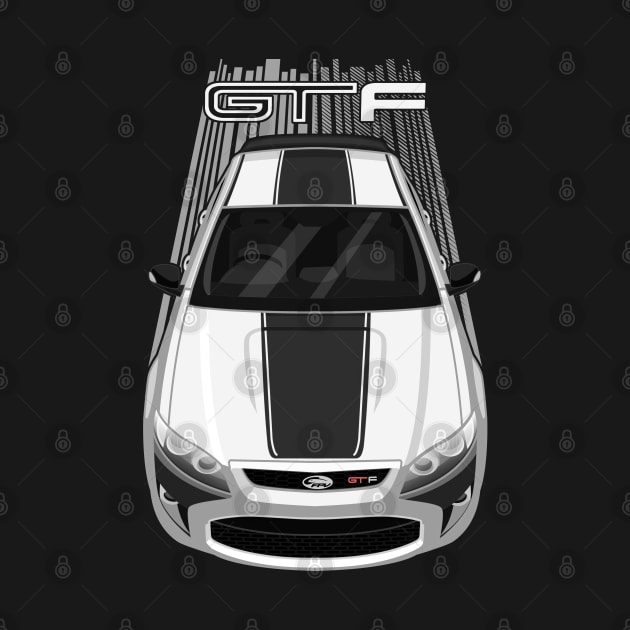 Ford Falcon GT-F 351 - White - Black Stripe by V8social