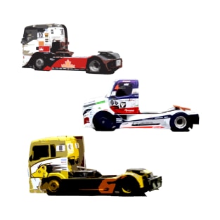 truck race sticker pack T-Shirt