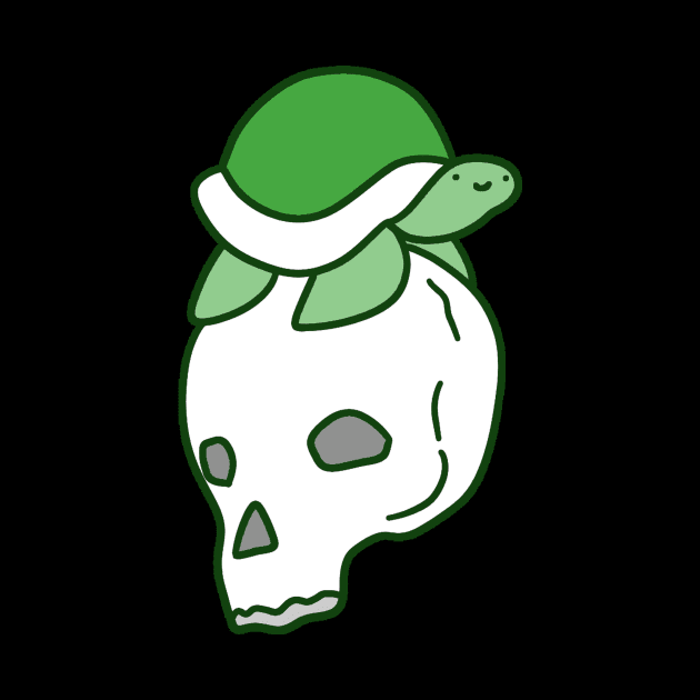 Green Skull Turtle by saradaboru