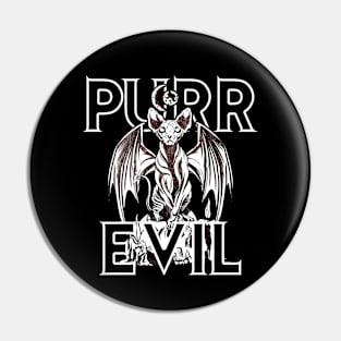 Purr Evil Pin