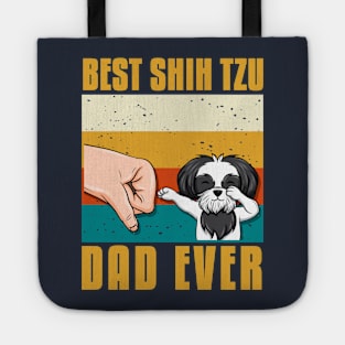 best shih tzu dad ever gift idea present Tote