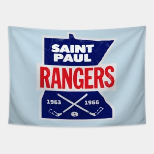 Vintage St. Paul Rangers Hockey 1963 Tapestry