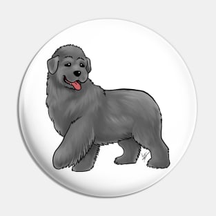 Dog - Newfoundland - Gray Pin