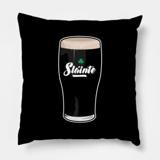 Sláinte St Patricks Day Pillow