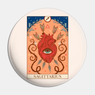 Zodiac sign tarot card Sagittarius Pin