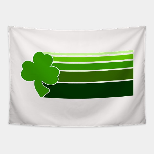 Shamrock stripes Tapestry by Styleuniversal