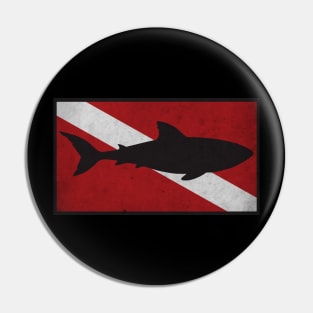 Dive Shark Pin