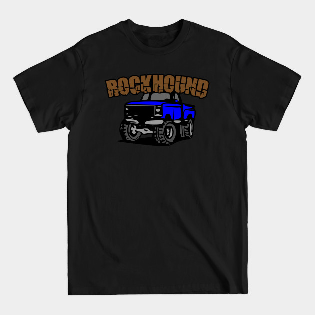 Disover Rockhound Rock Climbing Truck - Rock Bouncer - T-Shirt