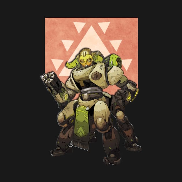 Overwatch - Orisa by LiamShaw