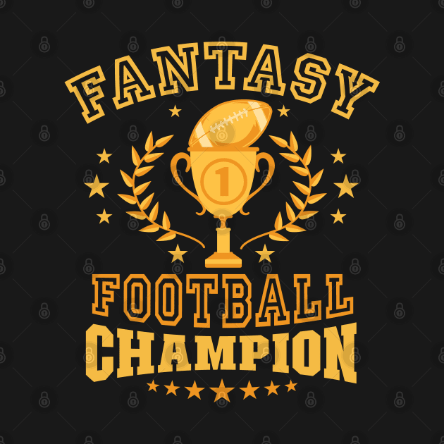 Fantasy Football Champion FFL Draft Winner by Graphic Duster