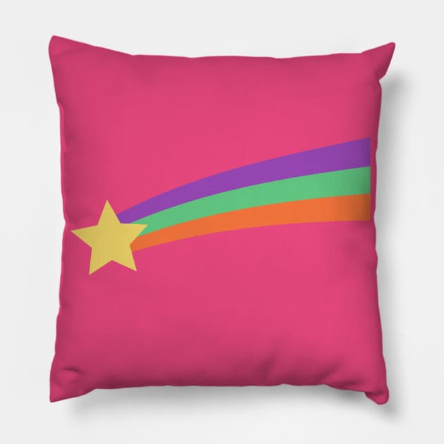 Shooting Star Pillow by Xelina