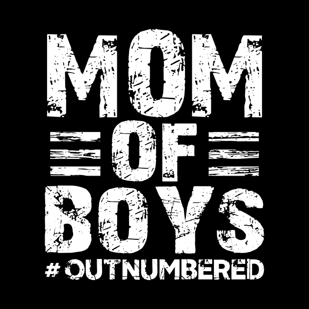 Mom Of Boys by Customprint