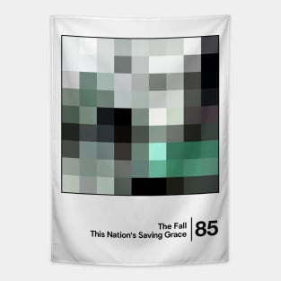 This Nation's Saving Grace / Minimalist Graphic Design Fan Artwork Tapestry