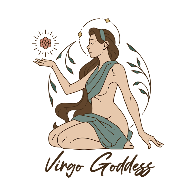 Virgo Goddess by Garden Avenue Designs