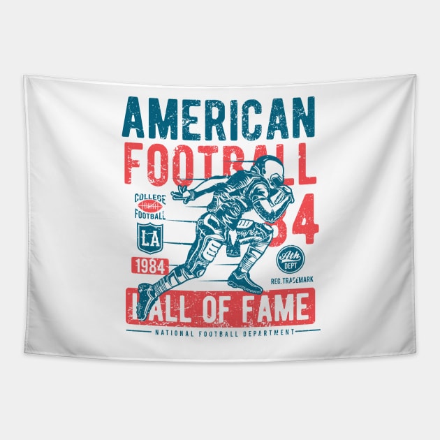 American Football Player Tapestry by Gotitcovered