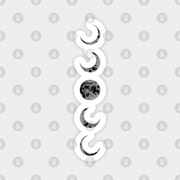 Moon Phases Minimalist - Jimin Inspired Magnet by YoshFridays