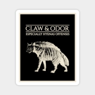 Claw & Odor: Especially Hyenas Offenses Magnet